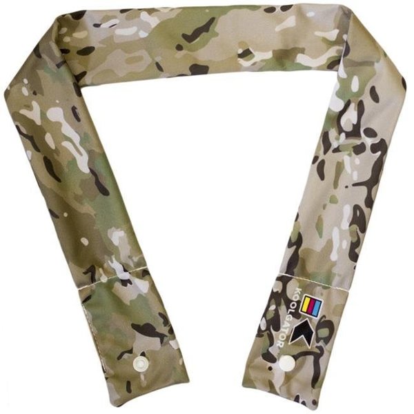 Koolgator KOOLGATOR CW-R-CA1 Cooling Neck Wrap-Scorpion Like Camo Design CW-R-CA1